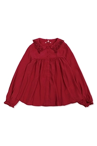 Chloé Kids Pleated Top