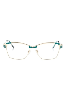 Cazal Rectangular Frame Glasses