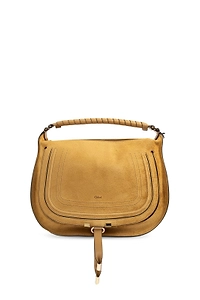 Logo Debossed Foldover Top Tote Bag