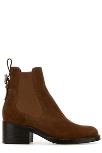 Logo Detailed Ankle Boots