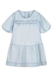 Chloé Kids Ruffled Flared Dress