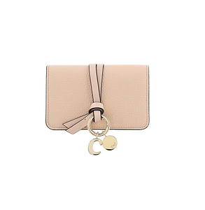 Chloé Logo Engraved Alphabet Cardholder