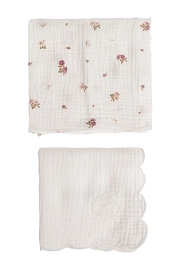 Chloé Kids Set Of Two Muslin Diapers
