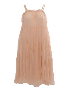 Chloé Kids Ruffled Trim Dress