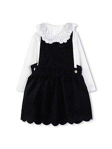 Chloé Kids Scalloped Dress Set