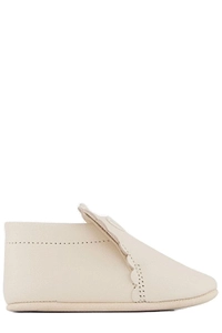 Chloé Kids Scalloped Slip-On Slippers