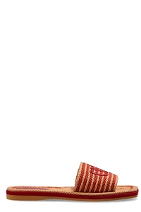 Chloé Logo Slide Flat Sandals