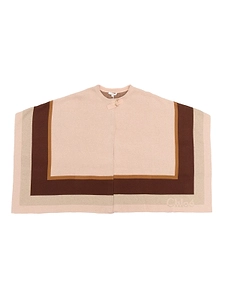 Striped Pattern Cape
