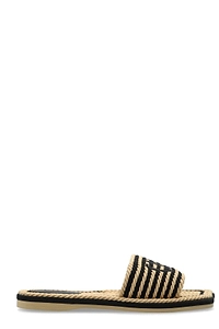 Chloé Logo Strap Flat Sandals