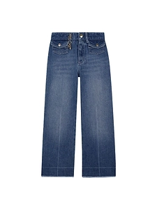 Chloé Kids Wide-Leg Jeans