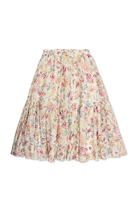 Chloé Kids Tiered Floral Skirt