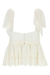 Knotted-Strap Cropped Top