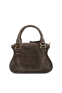 Marcie Small Suede Shoulder Bag