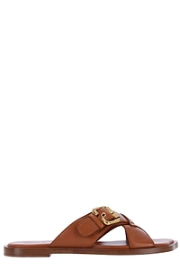 Chloé Nil Crossover Strap Slides