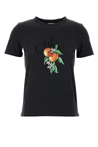 Chloé Orange Branch Printed Crewneck T-Shirt