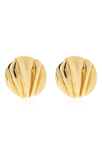 Pleats Clip-On Earrings
