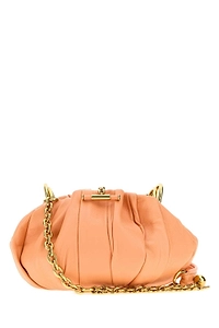 Plissé Chain Pleated Shoulder Bag