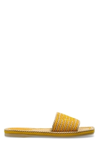 Chloé Logo Strap Flat Sandals