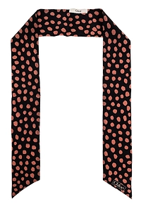 Spotted Bandeau Scarf