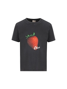 Chloé Strawberry Print T-Shirt
