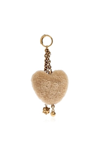 Symbols Heart Shearling Bag Charm