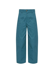 Chloé Wide-Leg Barrel Trousers