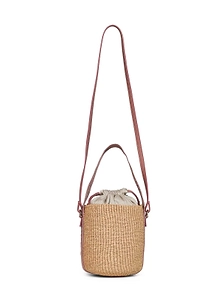 Chloé Woody Drawstring Small Basket Bag