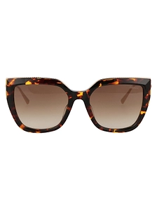Chopard Eyewear Butterfly Frame Sunglasses