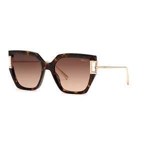Chopard Eyewear Geometric Frame Sunglasses