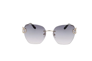 Chopard Eyewear Geometric Frame Sunglasses