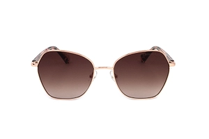 Christian Lacroix Geometric Frame Sunglasses