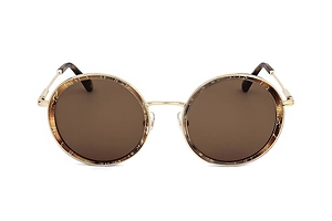 Christian Lacroix Round Metal Sunglasses