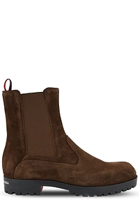 Christian Louboutin Lug-Sole Chelsea Boots