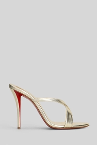 Mulazee Cross Strap Mules