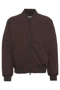 Closed Zipped Bomber Jacket