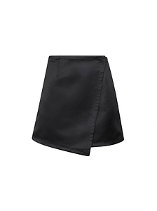 Asymmetric Wrap Skirt