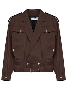 Co Belted Double-Breasted Coat