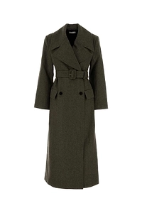 Co Belted Peacoat