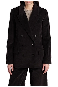 Co Double-Breasted Tailored Blazer