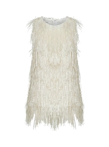 Co Fringe Sleeveless Top
