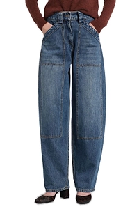 Co High-Waist Panelled Jeans