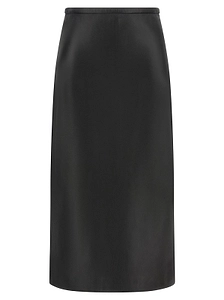 Midi High-Waist Pencil Skirt