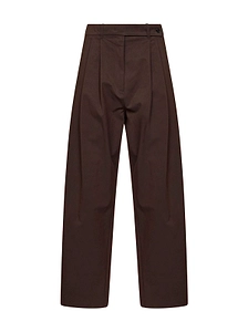 Pleated Wide-Leg Pants