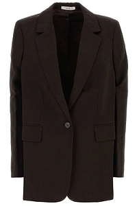 Co Oversized Single-Breasted Blazer