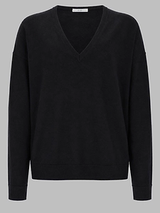 Co Relaxed V-Neck Knitted Sweater