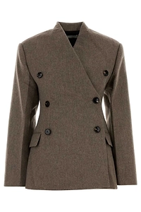 Co Sculptural Collarless Jacket