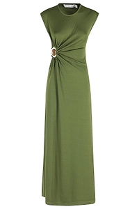 Mineral Stone Ruched Dress