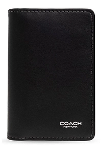 Coach Logo Printed Bi-Fold Wallet