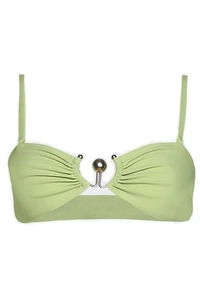 Orbit Gathered Bikini Top