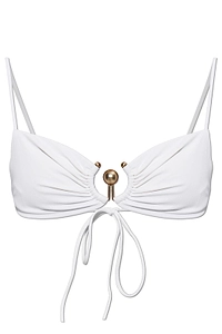 Orbit Ruched Bikini Top